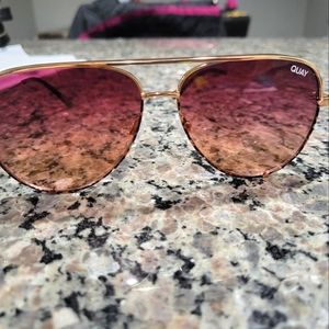 Quay Australia High Key two tone sunglasses